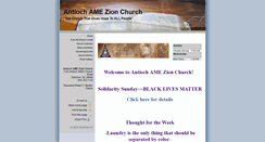 Desktop Screenshot of antiochamezion.org