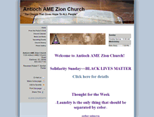 Tablet Screenshot of antiochamezion.org